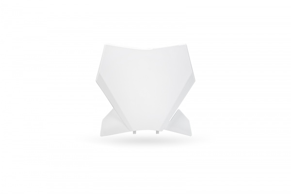 Front Number Plate white 20-25 for Ktm SX 250 - SX 125 - SX 150 - SX-F 350 - SX-F 450 - SX 300 - SX-F 250 - XC 125 - XC-F 25...